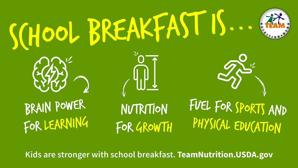 Start your day with school breakfast